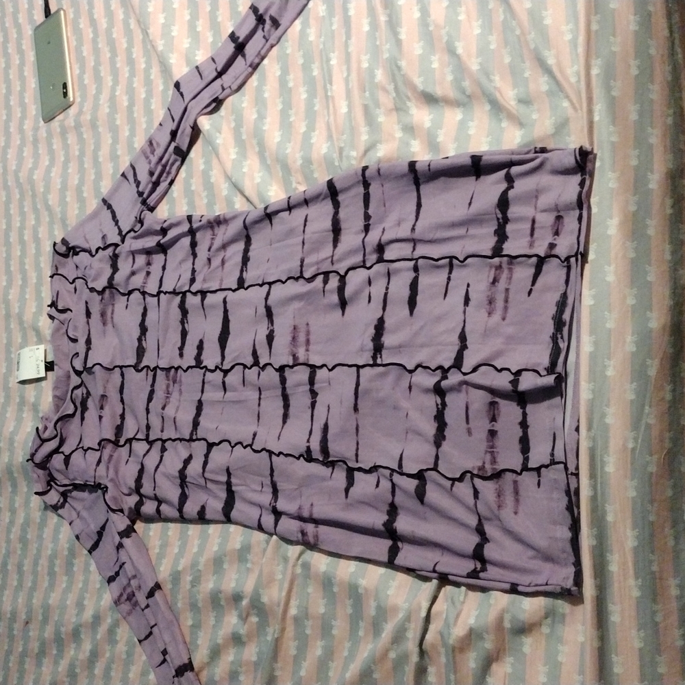 Hm purple dress in a size large brand new with tag